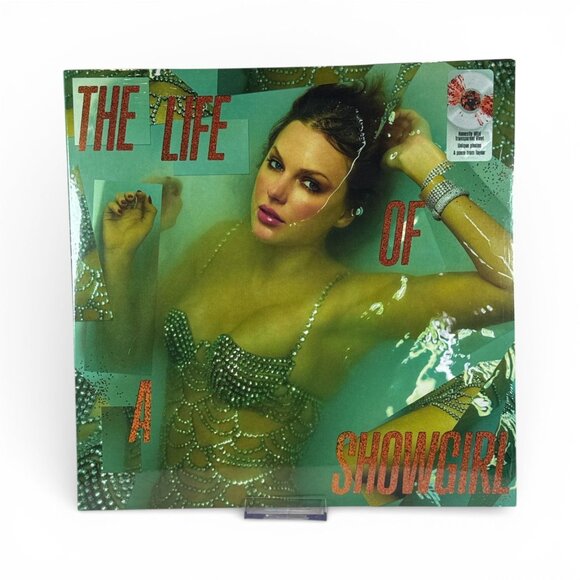Taylor Swift The Life Of A Showgirl Honestly Wild Transparent Vinyl Album - Picture 3 of 6